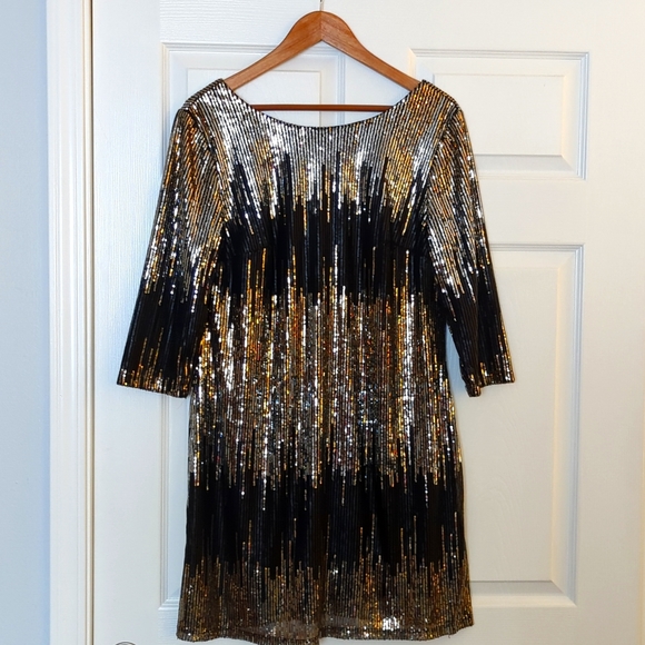 cato sequin dress Exist Loudly Sequin Tee Dress Leopard